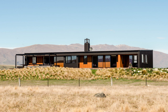 Ohaus modern-fasad