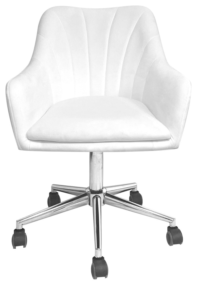 Sadie Swivel Vanity Chair Contemporary Vanity Stools And Benches by Impressions Vanity