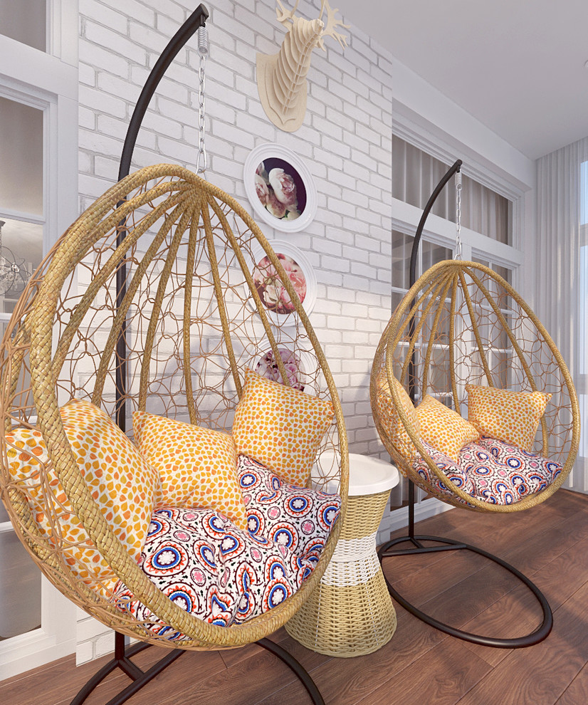 Интерьер двухуровневой квартиры