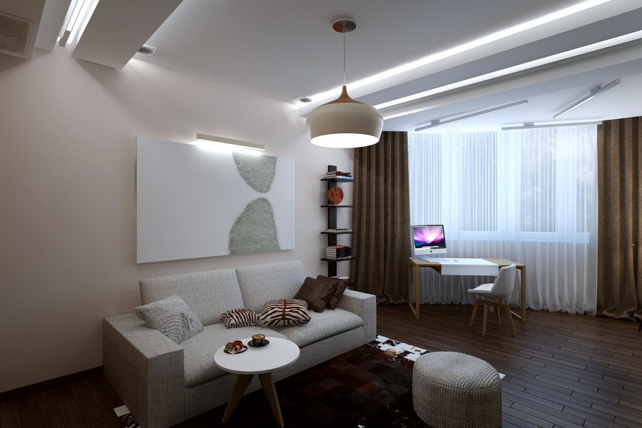 Дизайн интерьера дома "Африканский мотив"