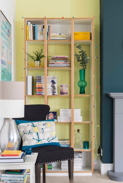 Bungalow renovation, Devon trendy-dagligstue