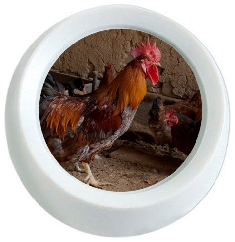 Rooster Chickens Rotary Dimmer Knob Farmhouse Ceiling Fan