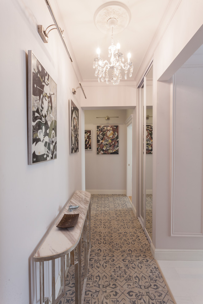 Неокласика с элементами востока. 100м2