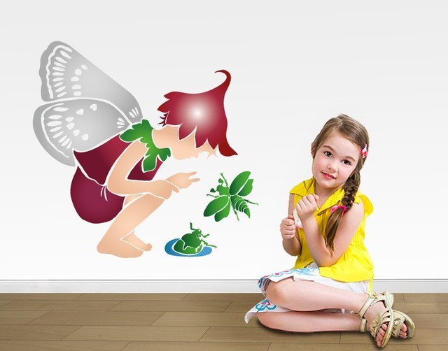 Forest Fairy Wall Decal Print Contemporary Wall Decals by Style