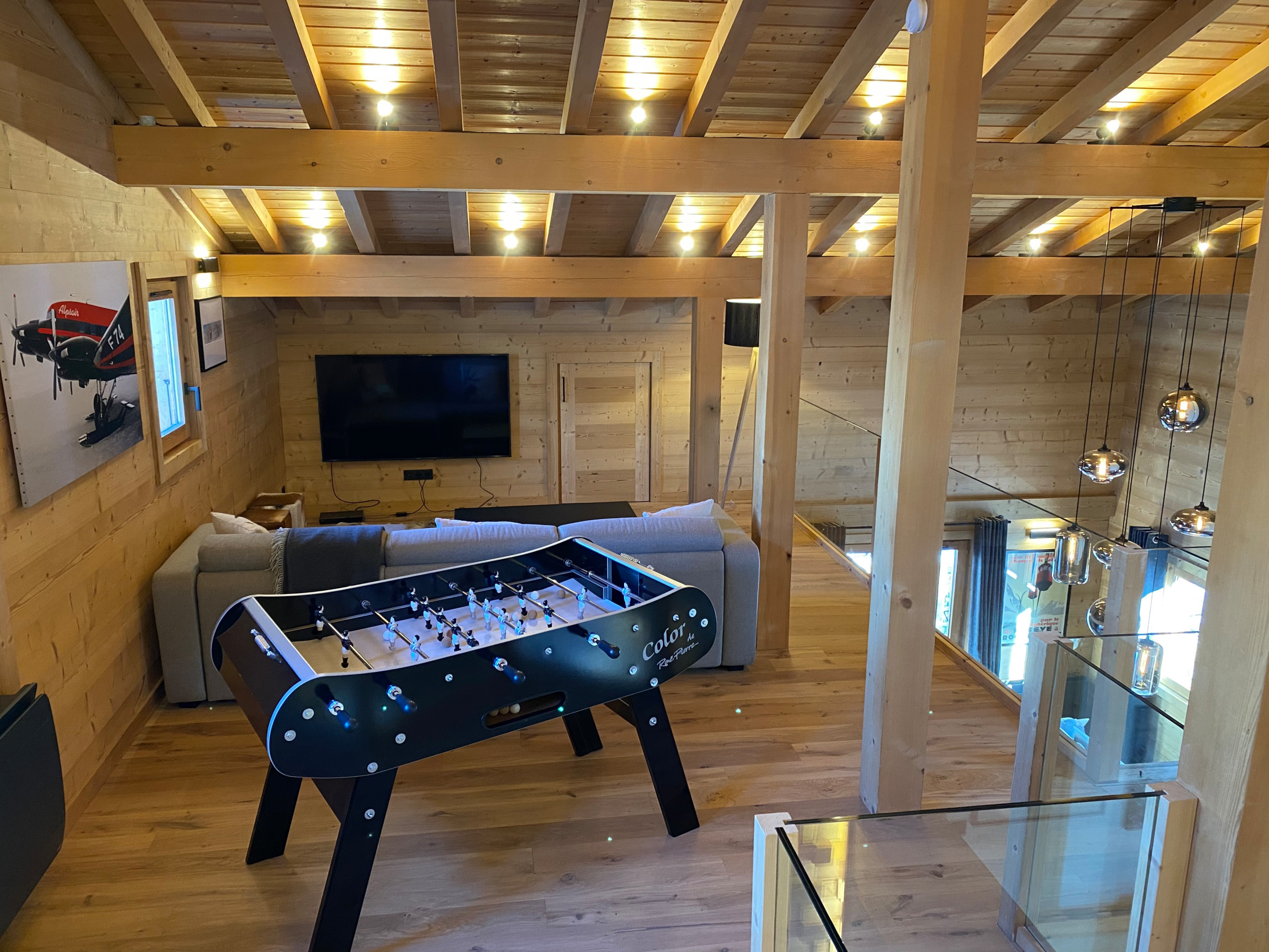CHALET BOIS ET CONTEMPORAIN