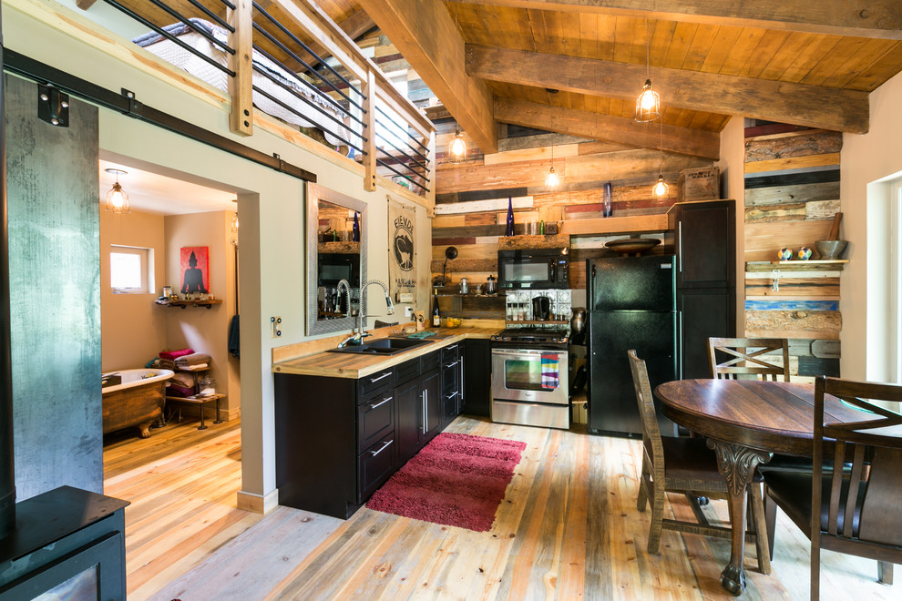 Coal Creek Canyon Cabin - Rustic - Kitchen - Denver - by G Squared ...