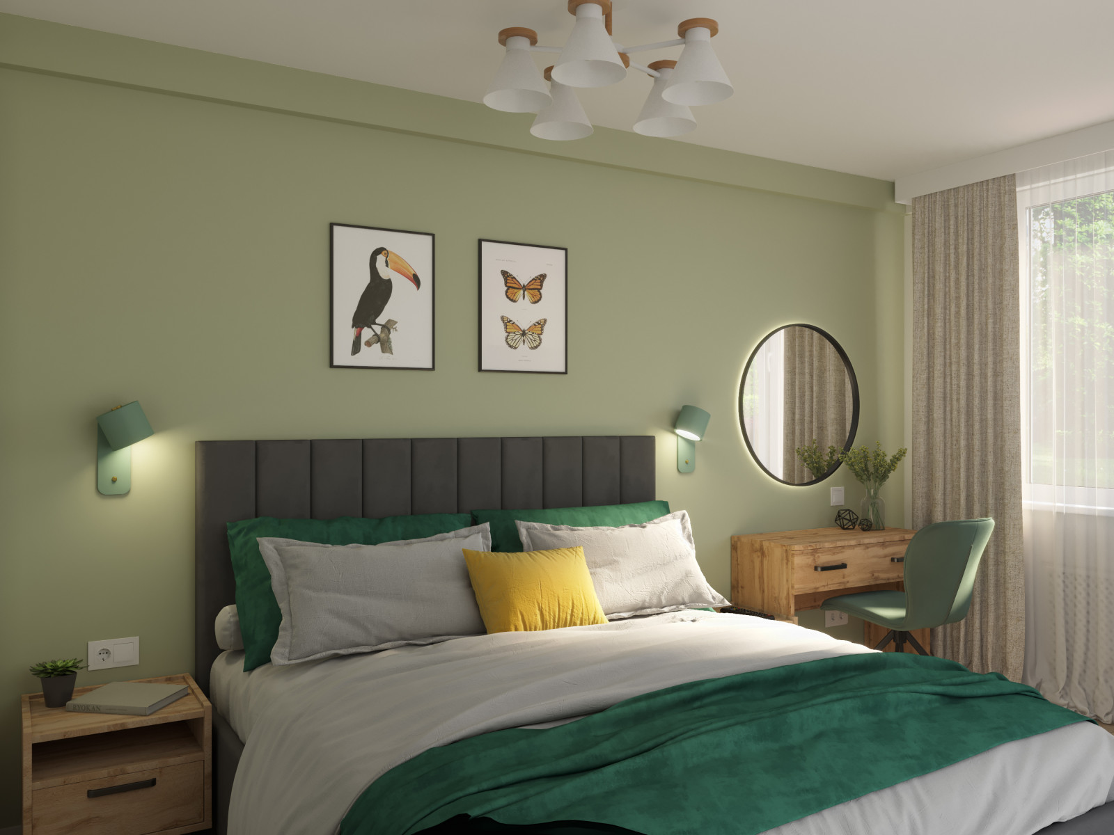 Визуализация бюджетной квартиры (45 м кв) на продажу в г. Санкт-Петербург