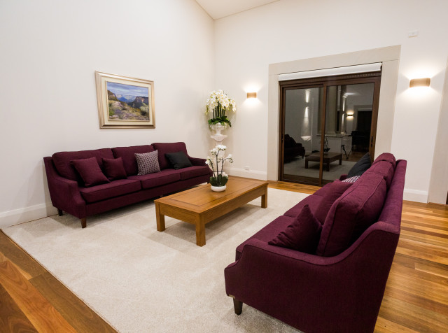 The Rock traditional-living-room