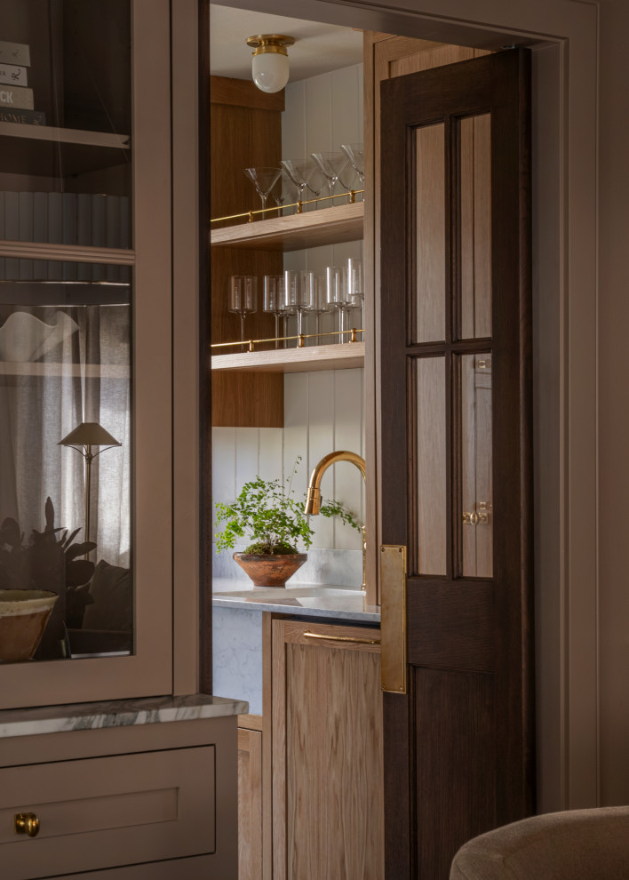 Timeless Vista Project - Traditional - Home Bar - Seattle - by Jessica ...