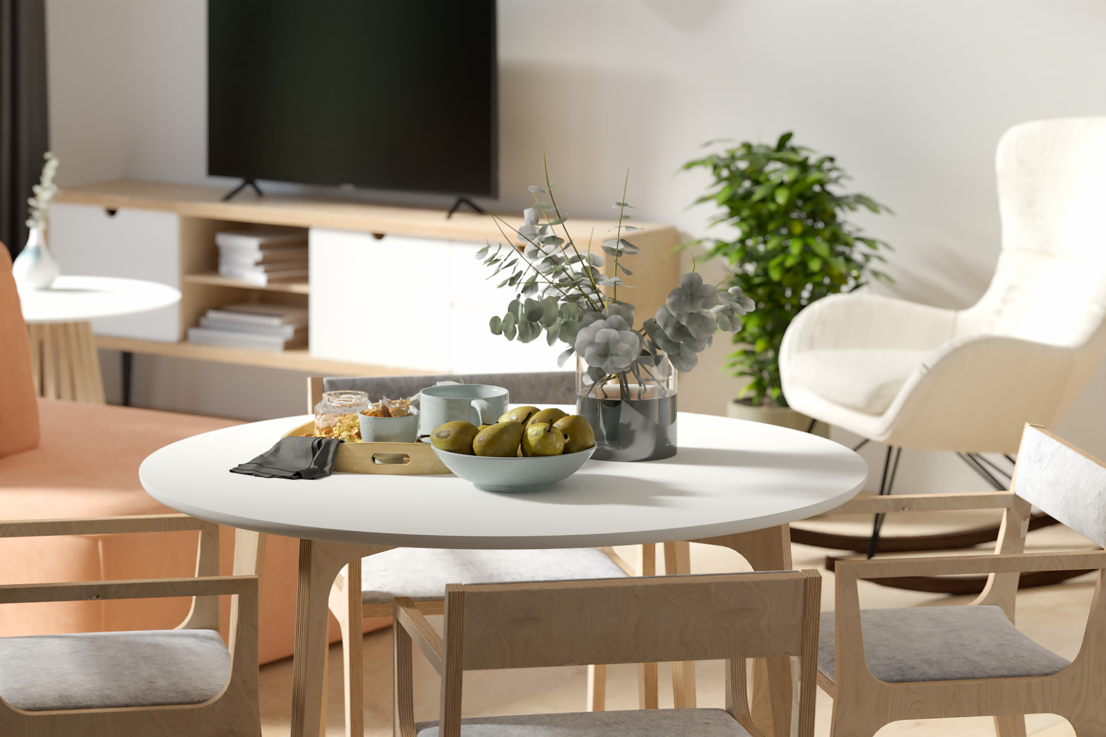 Визуализации проекта барнхаус