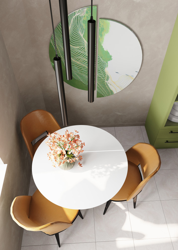 Освежающая кухня для Коттеджа