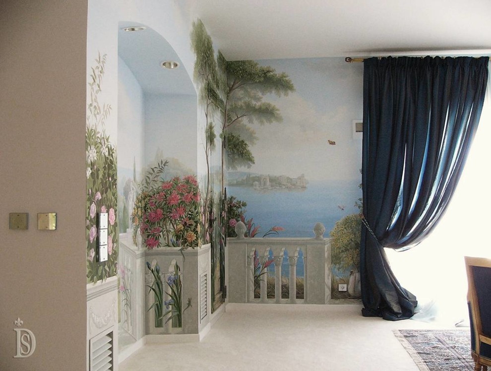 Спальня в средиземноморском стиле