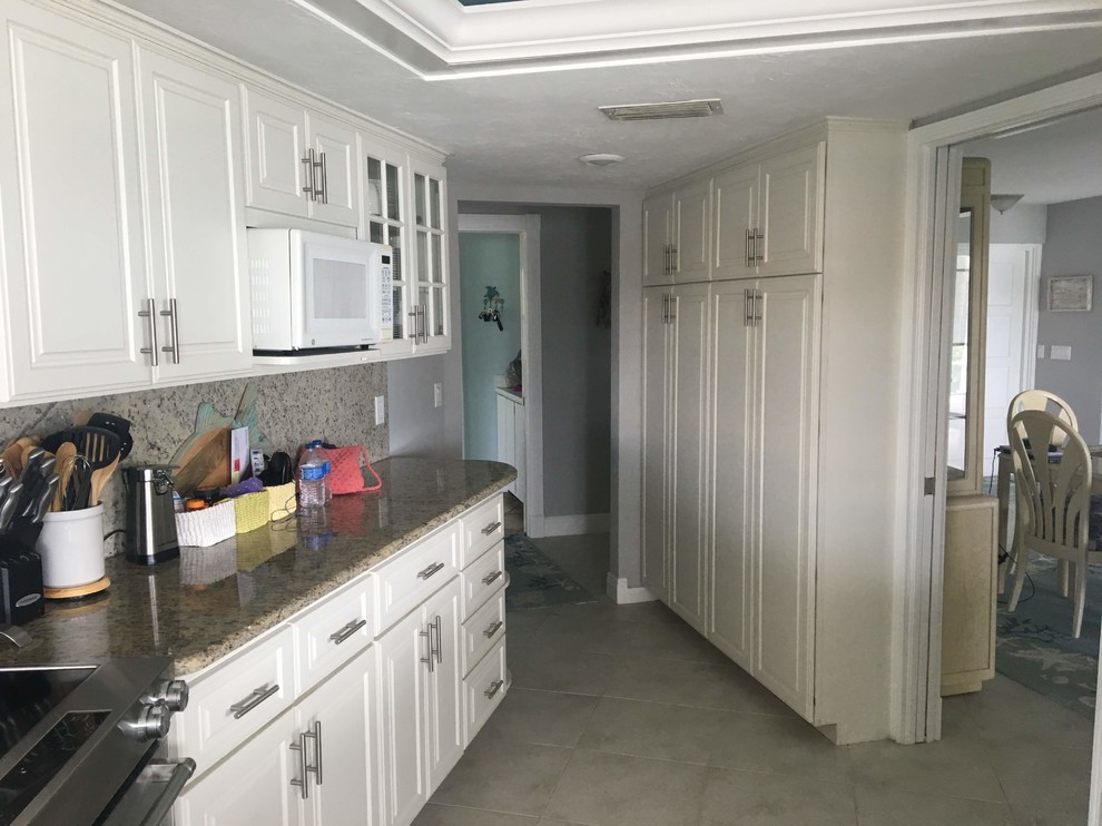 ‘Before’ picture of kitchen