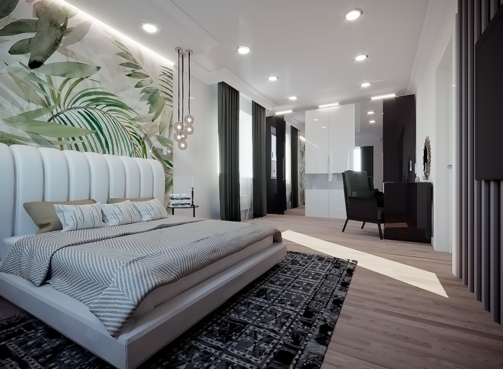 Проект спальни и гостиной