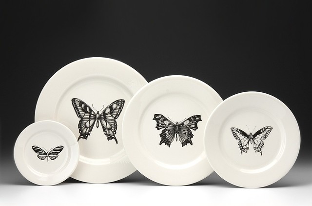 Dinnerware Set, Butterflies