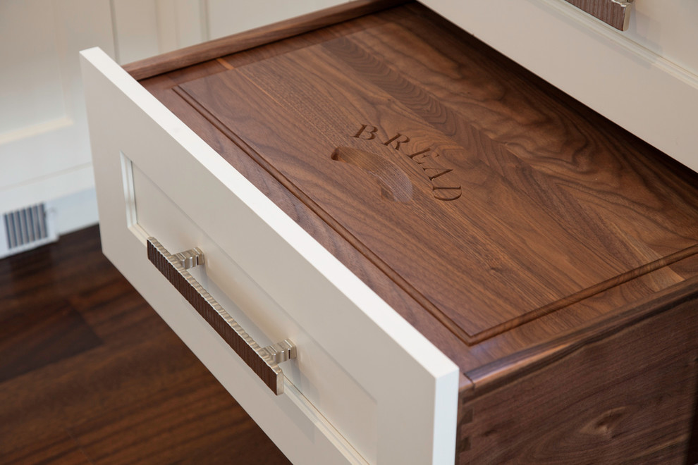 Inspiration for a transitional kitchen remodel in Boston