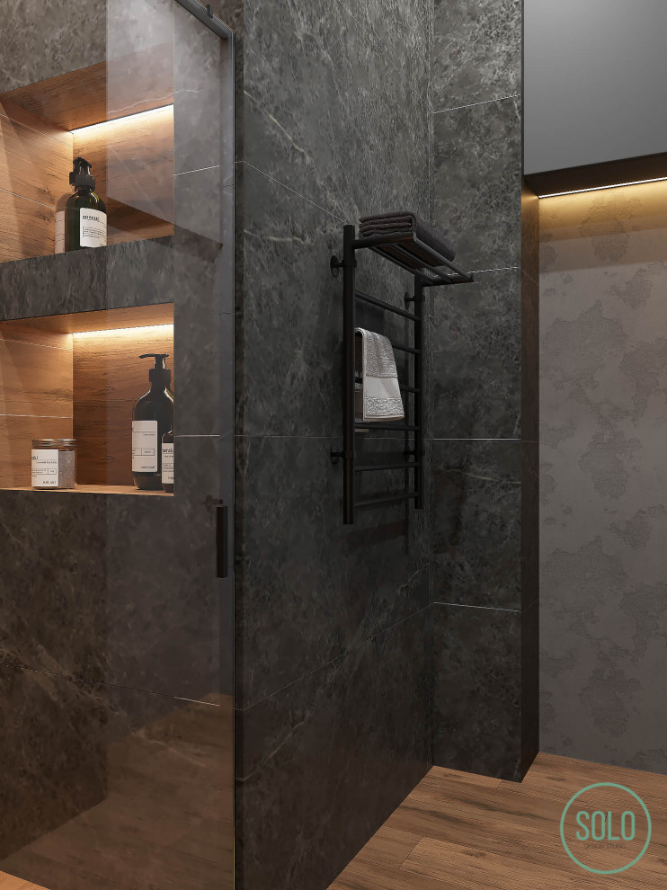 Лофт со спальней на втором уровне