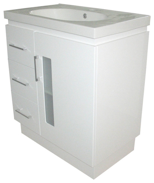 Giessdorf Alicante Vanity Unit Left Hand Drawers 750mm Giessdorf Alicante Vanity Unit Left Hand Drawers 750mm