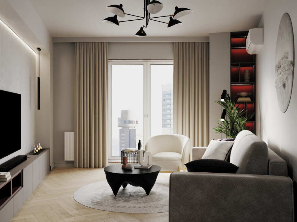 Уютный цветной интерьер