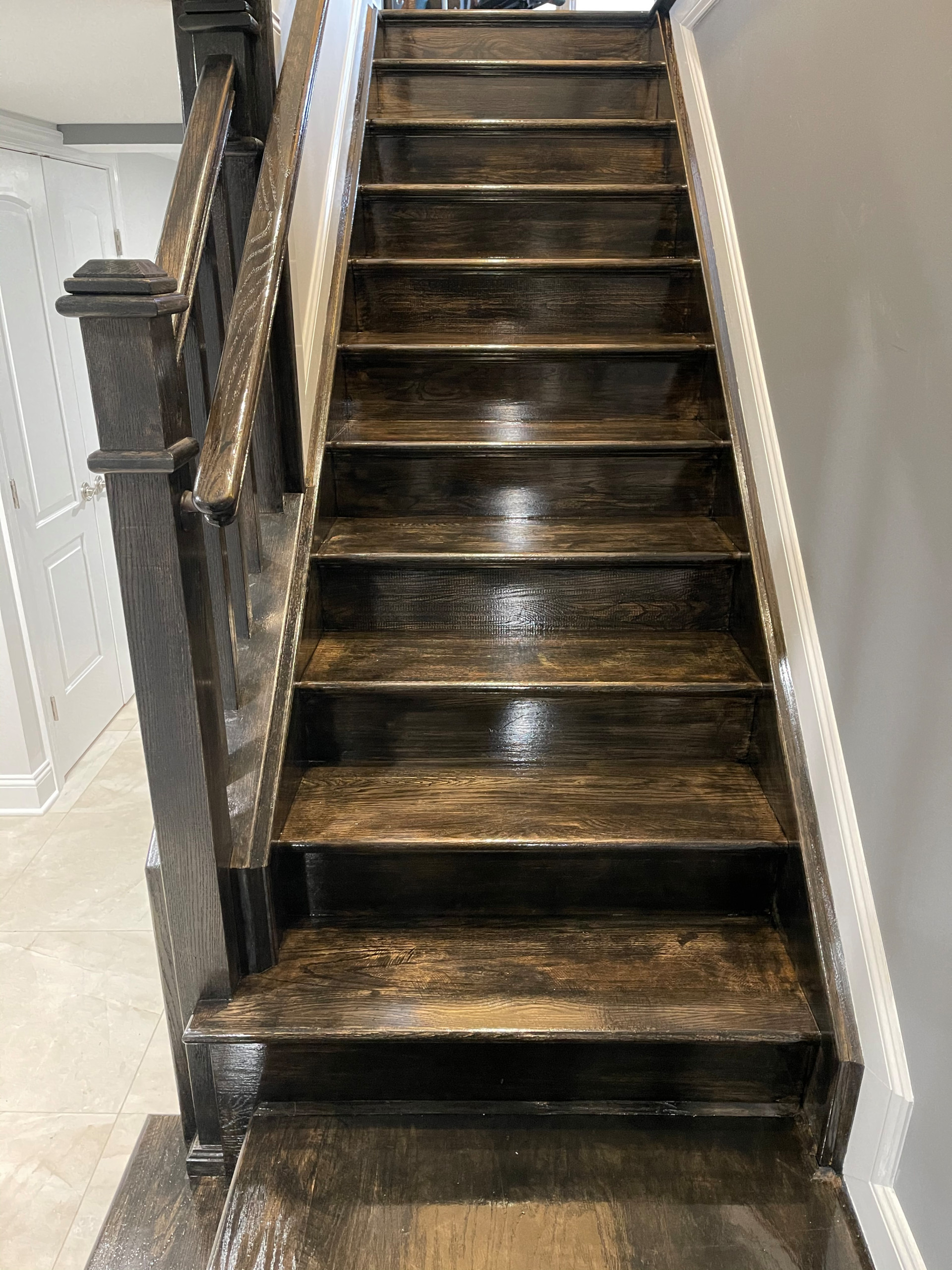 Staircase built from scratch MASTER CARPENTRY