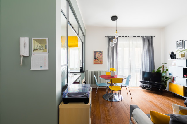 Casa CF mid-century-wohnbereich