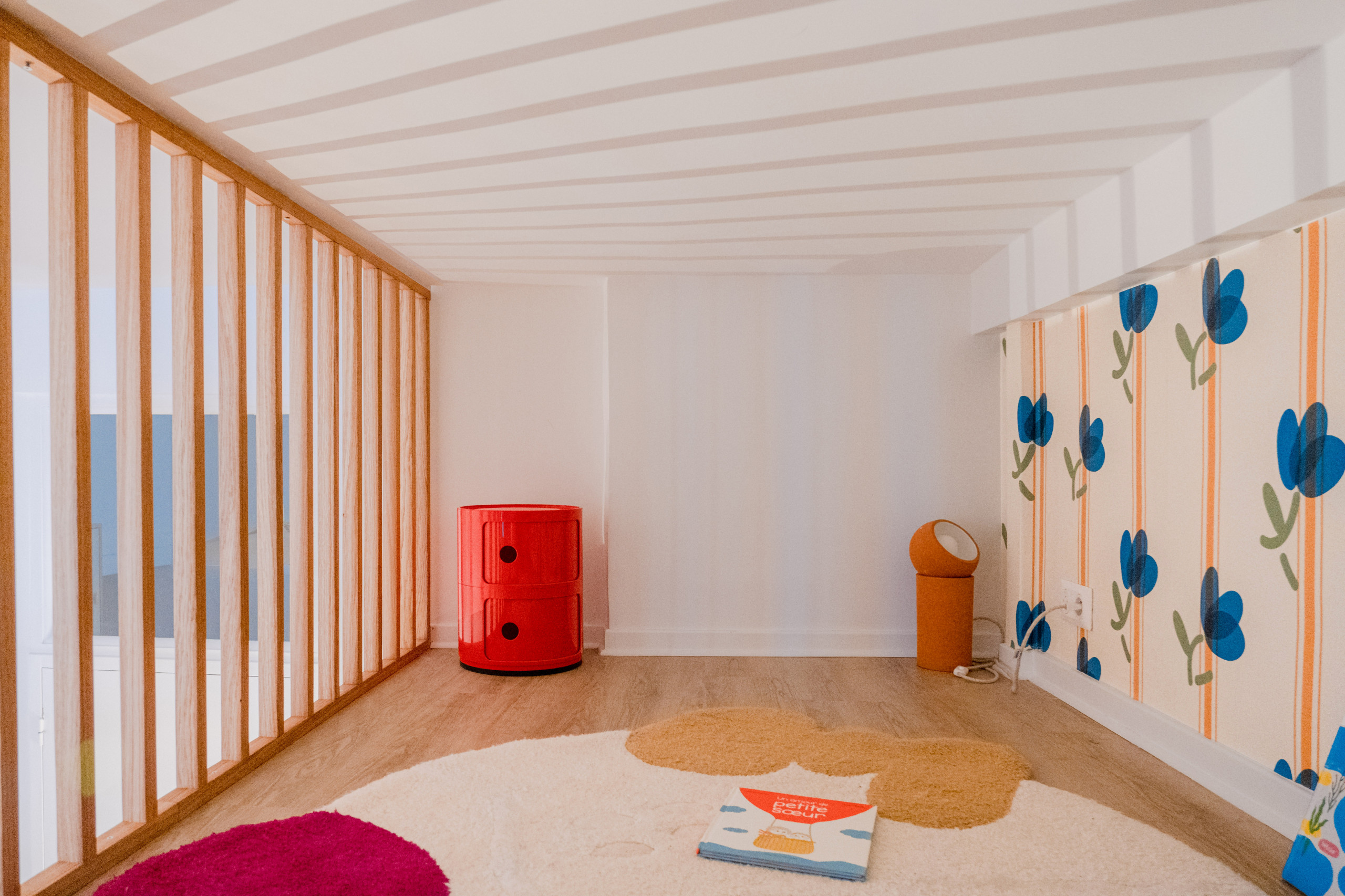 Aménagement chambre enfant avec mezzanine