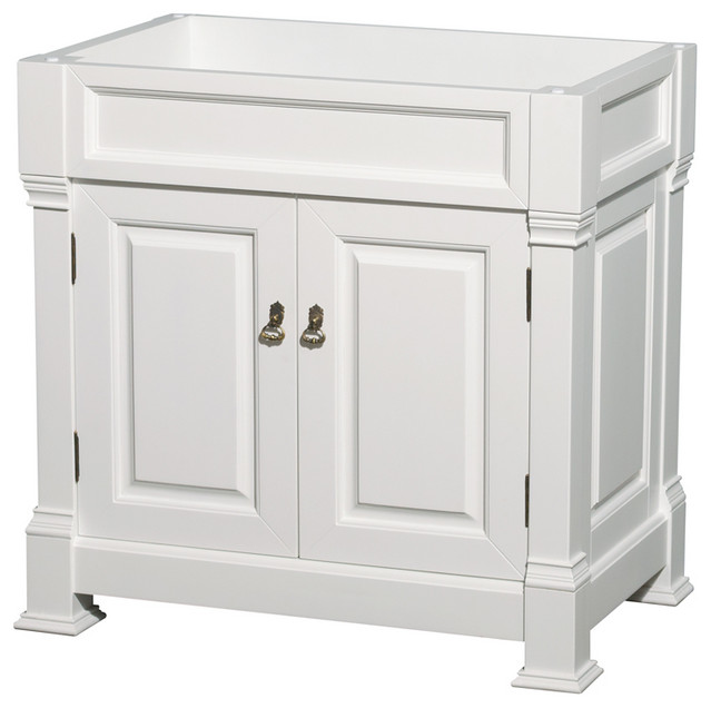 Andover 36" Single Vanity, No Mirror Traditional Bathroom Vanities And Sink Consoles by