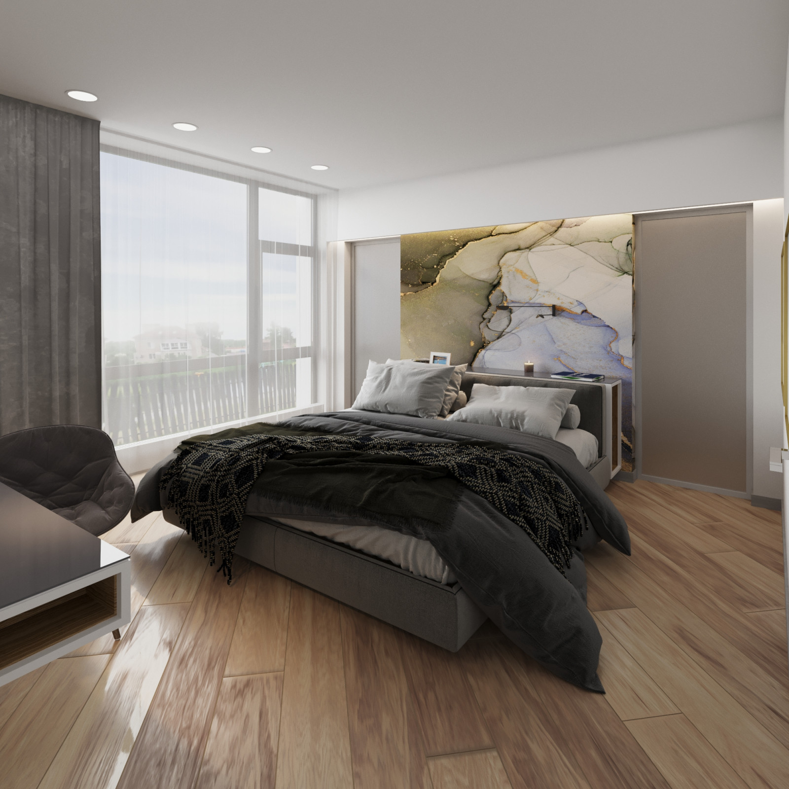 интерьер таунхауса