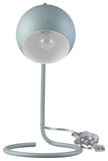 Novogratz x Globe Richmond 15" Matte Teal Desk Lamp - Contemporary - Desk  Lamps - by Globe Electric | Houzz