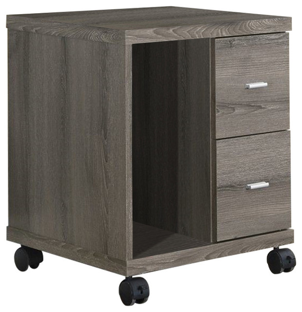 Atlin Designs Computer Printer Stand With Castors Transitional