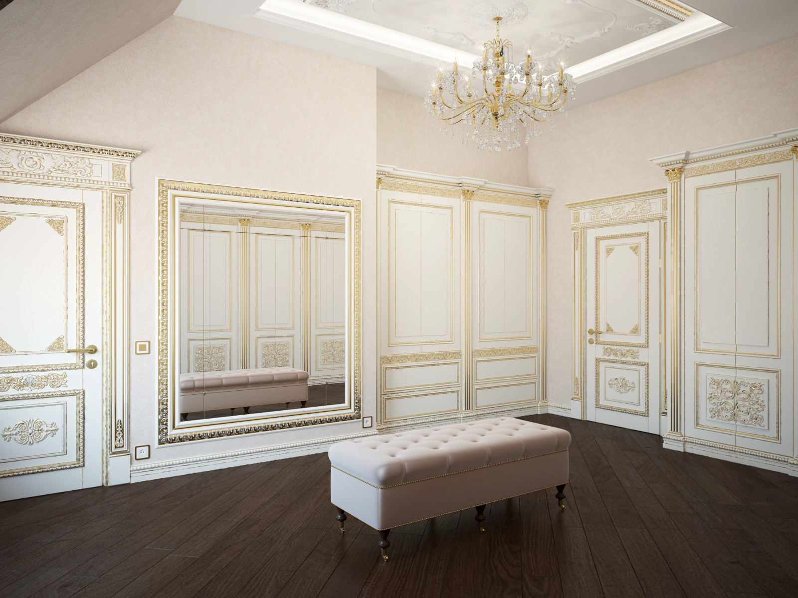 Гардеробная для него