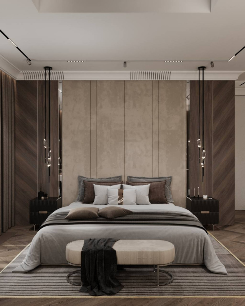 Дизайн-проект мастер-спальни