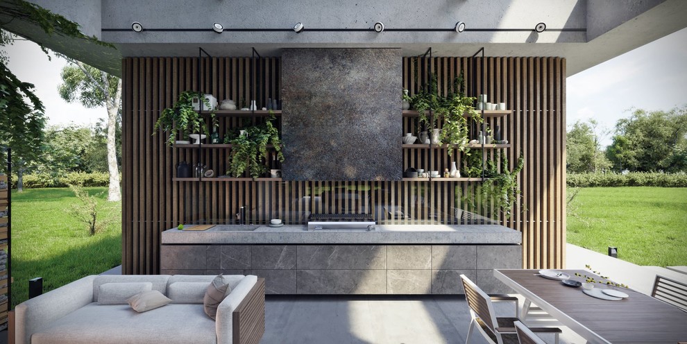 Терраса в загородном доме