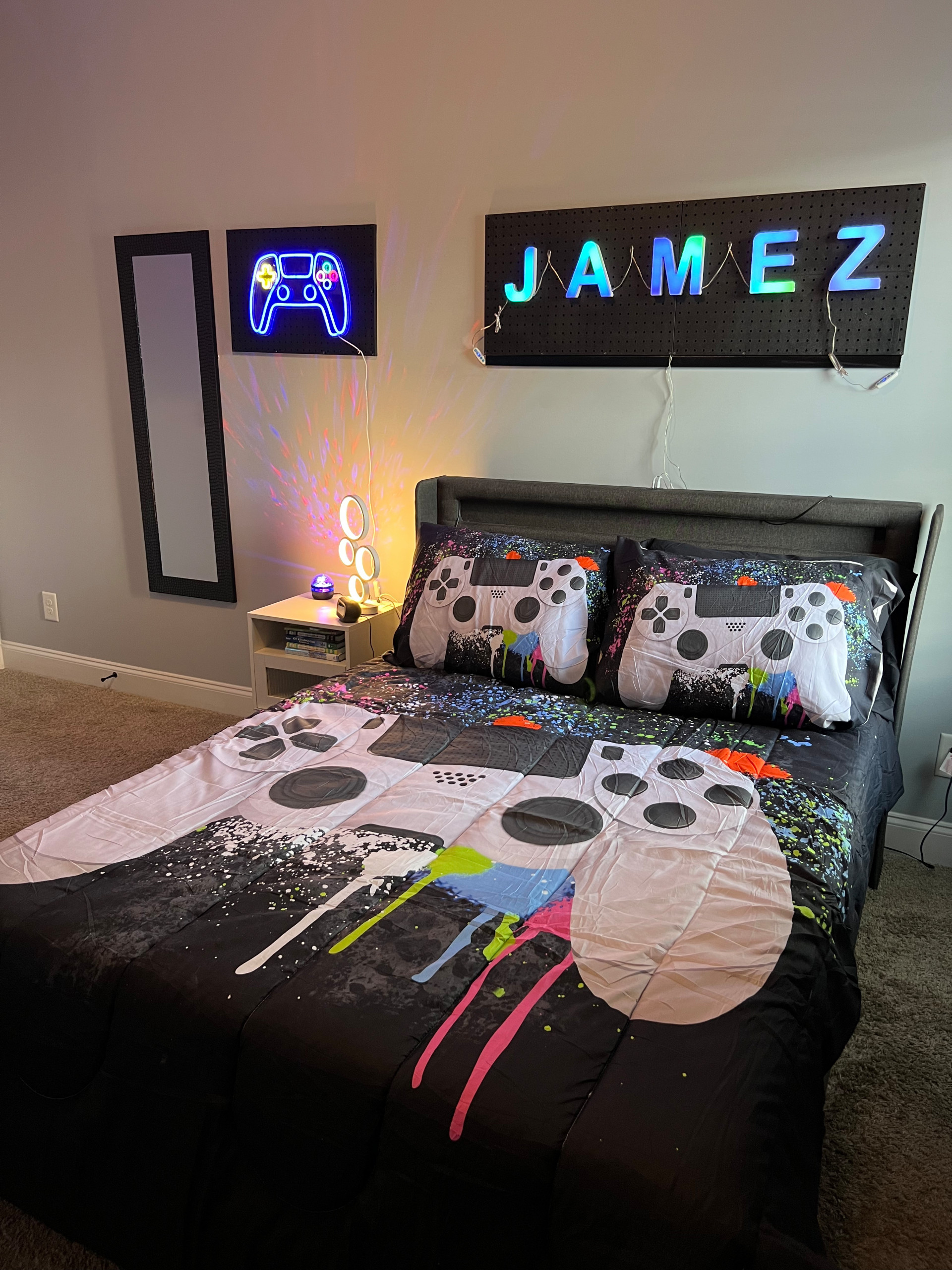Gaming Theme Bedroom Decor