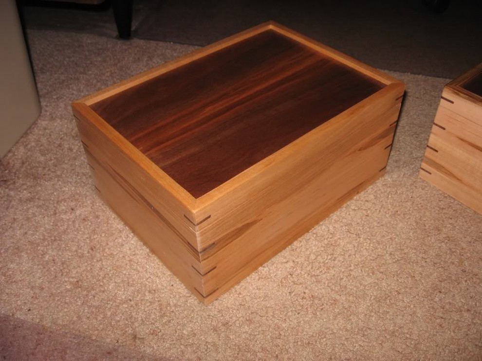 Shellac on walnut