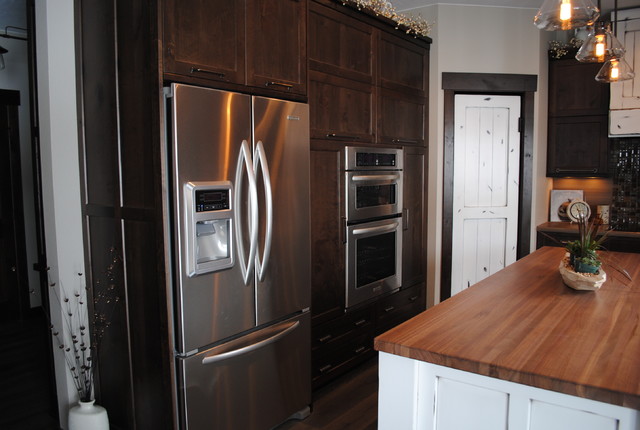 Modern Rustic transitional-kitchen