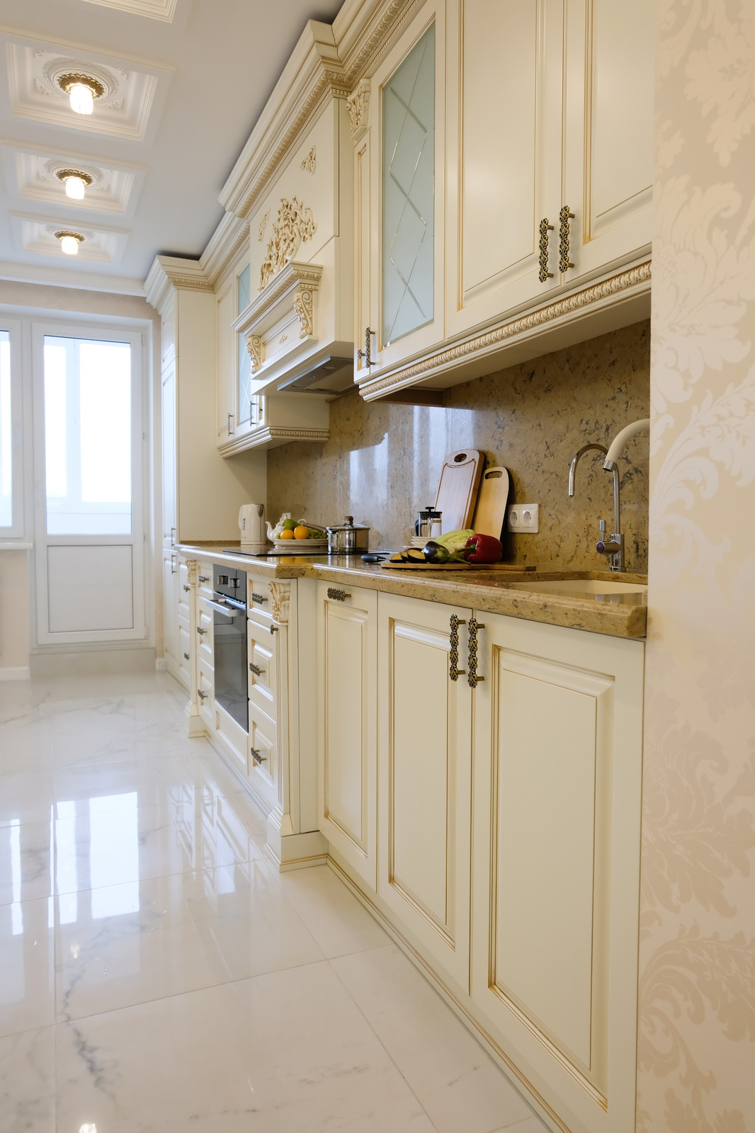 Традиционная итальянская классика в большой квартире