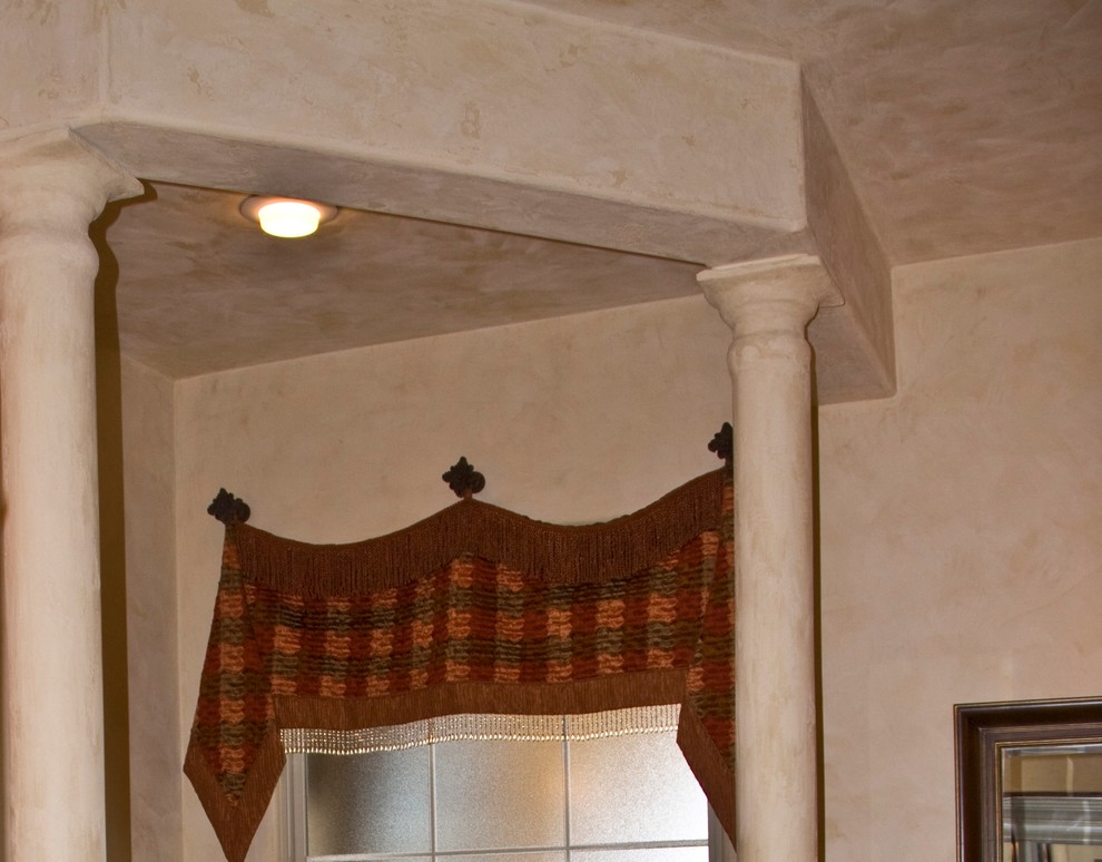 Bathroom - rustic bathroom idea in Austin