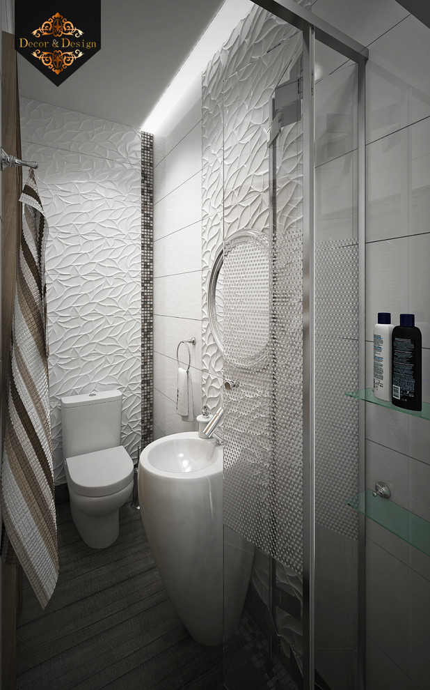 "Фьюжн в интерьере"трехкомнатная квартира в Казани по ул. Муштари