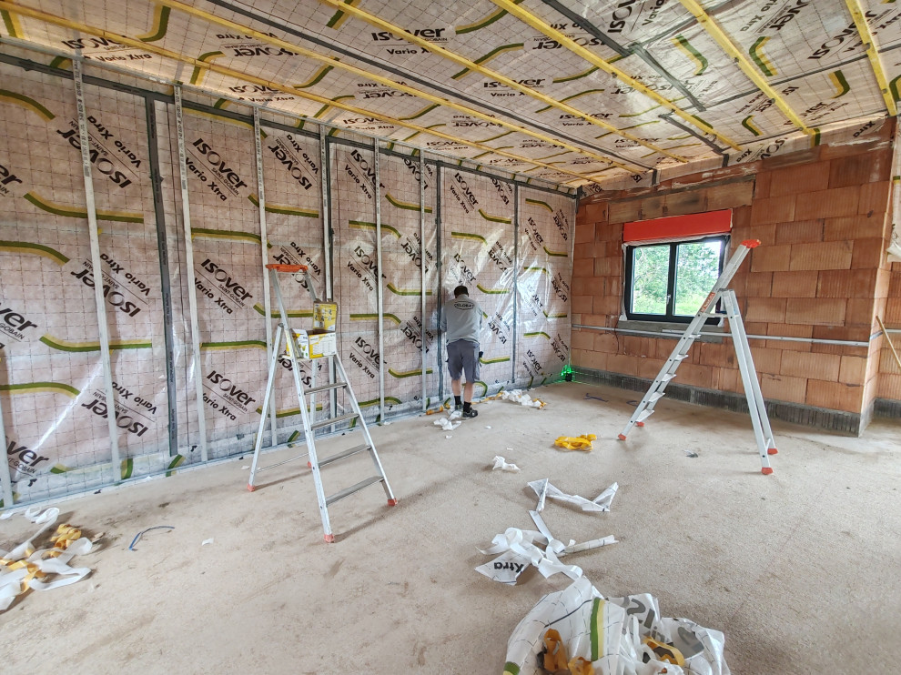 Projet en cours : construction maison neuve