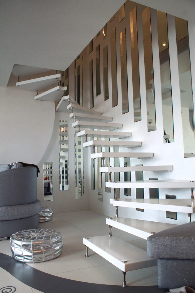 Лестница для маленькой квартиры