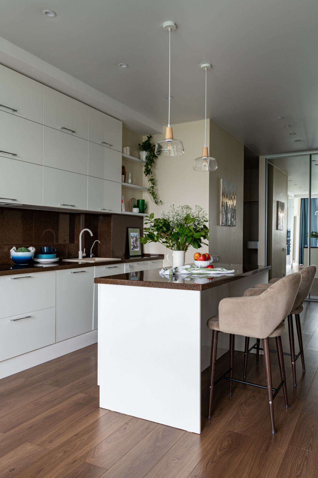 Современный интерьер в ЖК Маяк