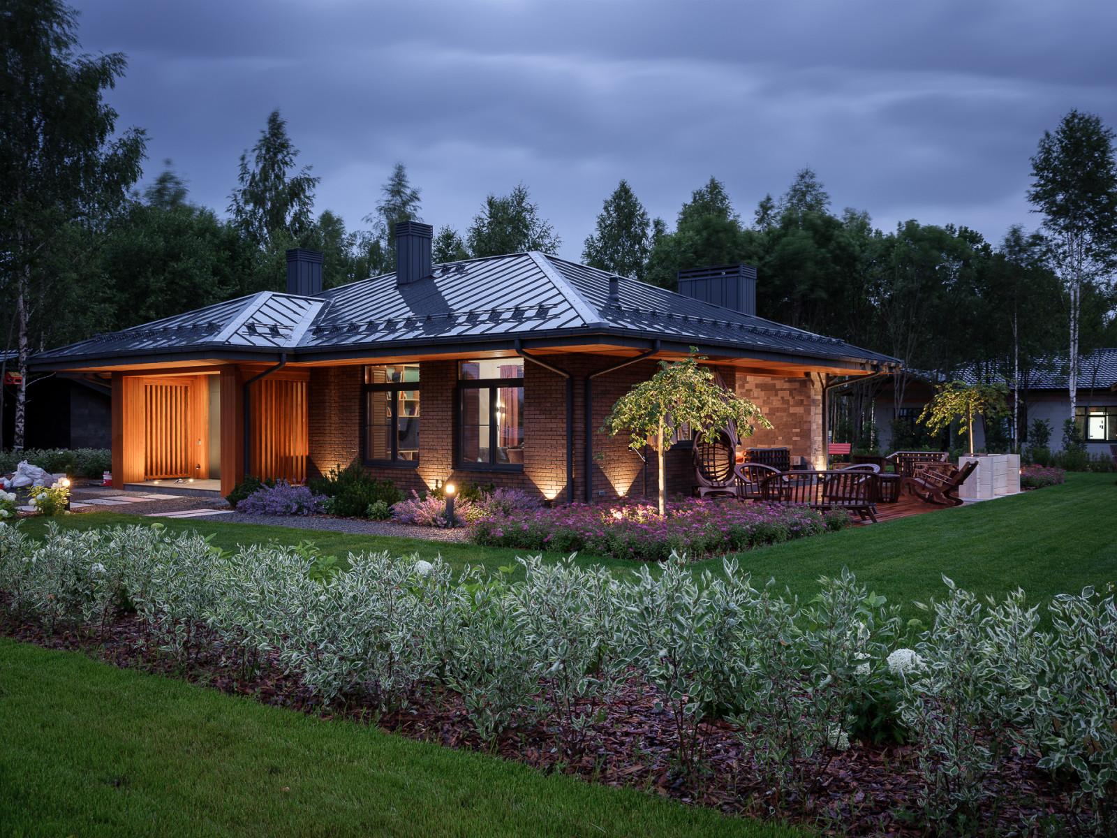 Дом в камне "Мокко"