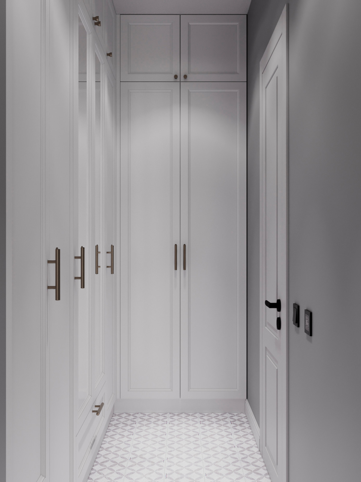 Современный mid-century в ЖК Западный Порт