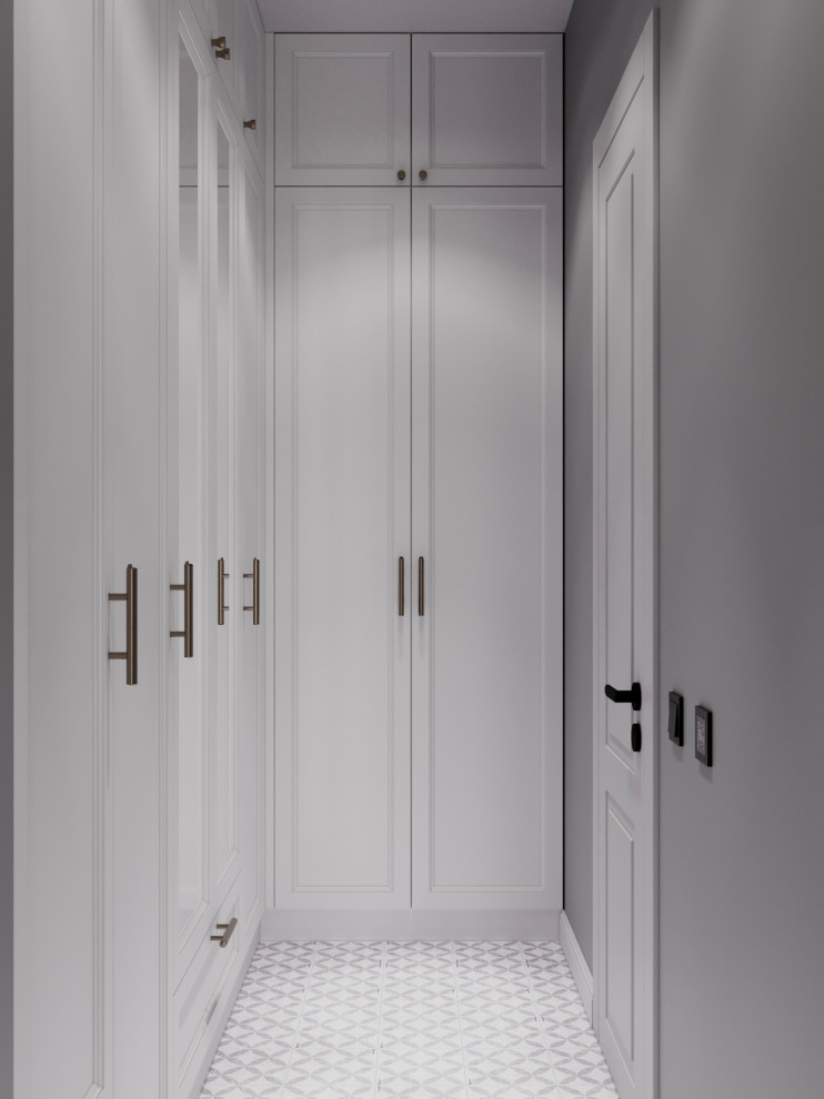 Современный mid-century в ЖК Западный Порт