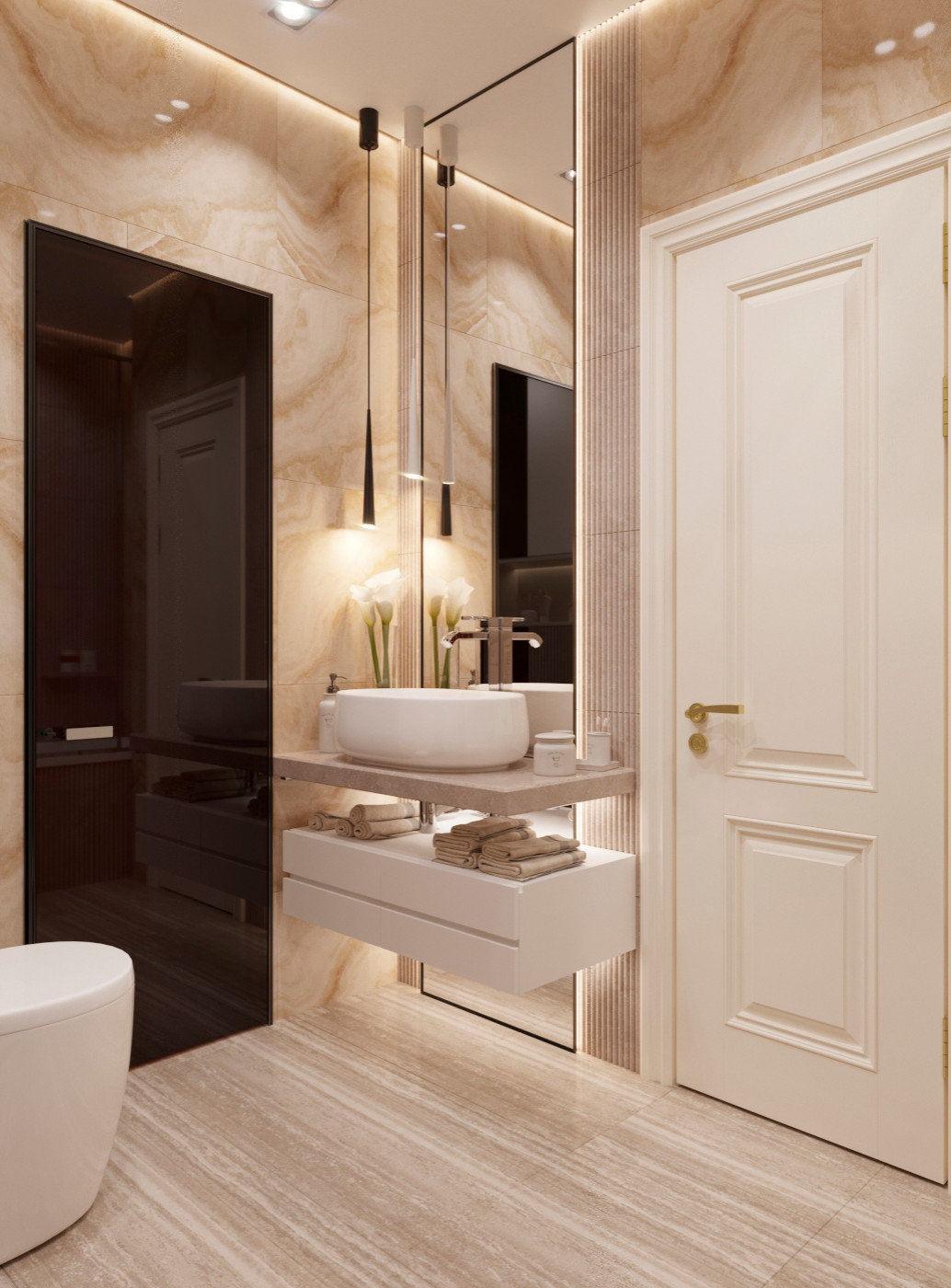 Современная классика в небольшой квартире