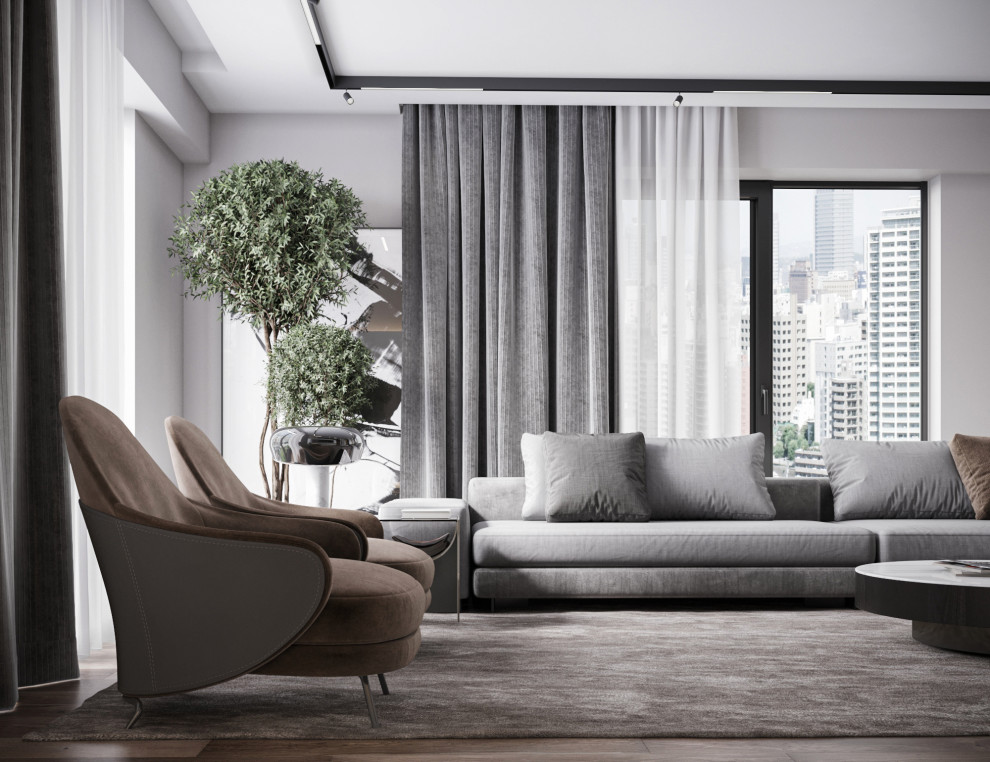 Светлая гостиная