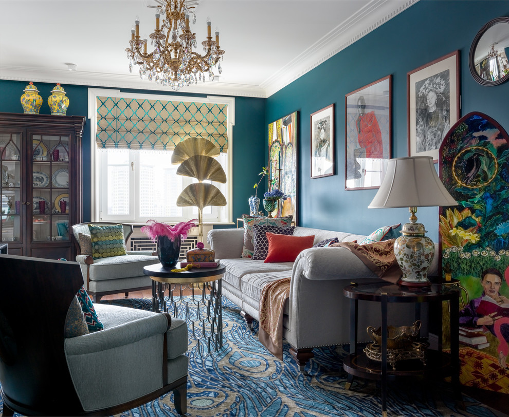 Семейная квартира в ярких красках