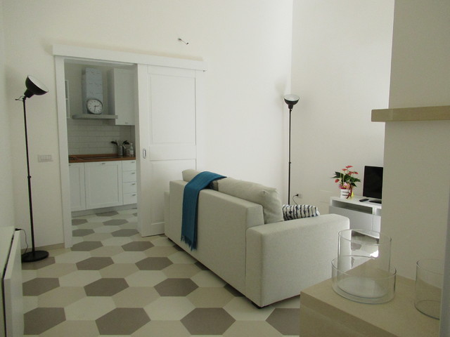 CASA VACANZA contemporary-living-room