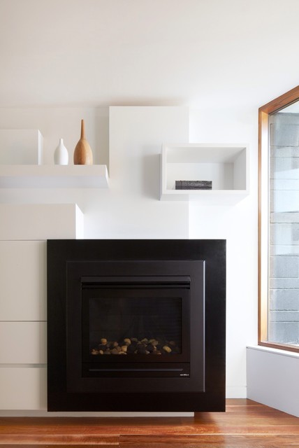 Brighton House contemporary-vardagsrum